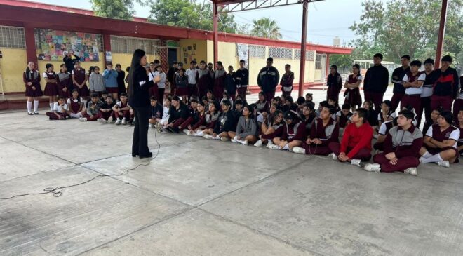 Impulsan Municipio e instituciones de seguridad educación libre de violencia
