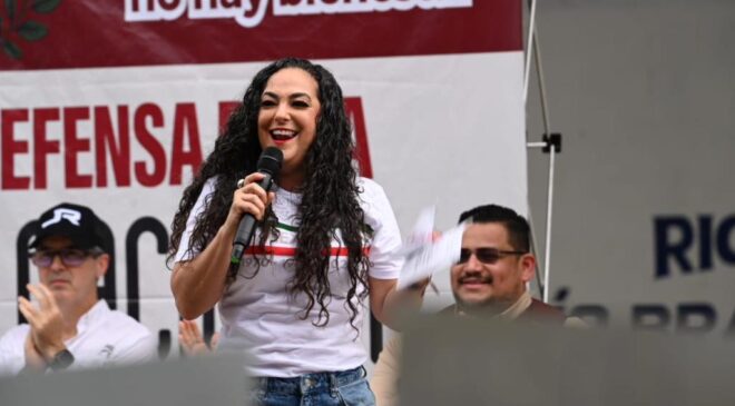 Olga Sosa: “En México la soberanía no se negocia, el pueblo manda”