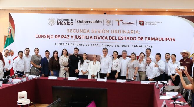 Reconoce SEGOB a Américo Villarreal por impulsar una agenda de paz, bienestar y desarrollo humanitario