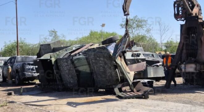 La guerra contra blindaje artesanal en Tamaulipas 