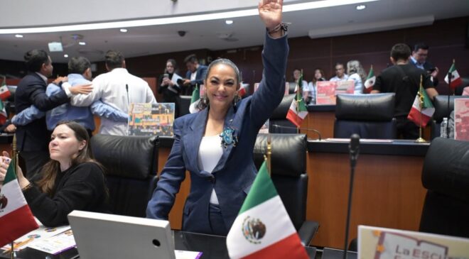 Suma Olga Sosa su quinta iniciativa aprobada por el pleno del Senado