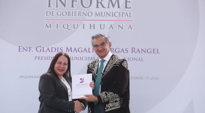 Reitera Américo apoyo a Miquihuana para avanzar en la transformación y bienestar