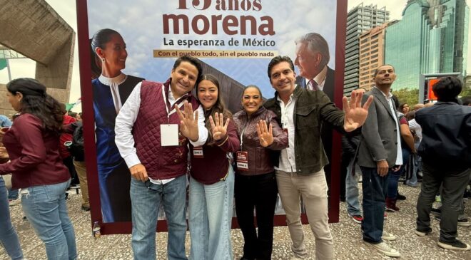 15 años de Morena: esperanza, organización y la fuerza del pueblo